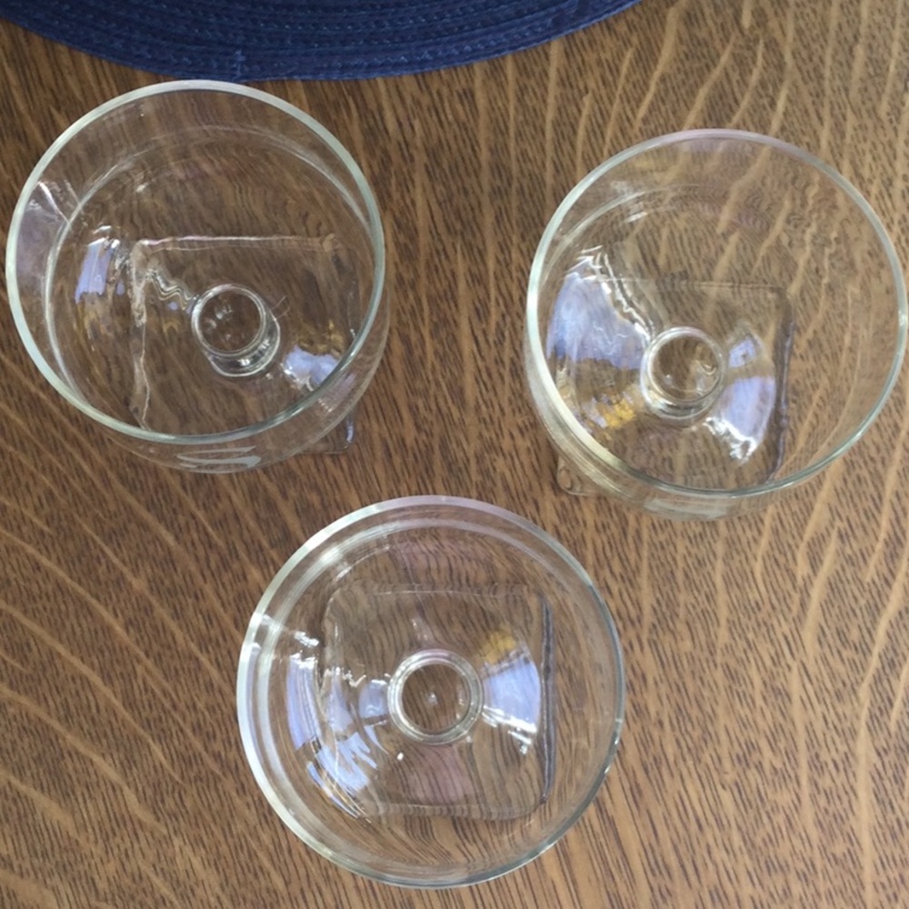 🌿Set of 3 Vintage Monogramed “S” Glasses🌿 - Picture 4 of 8